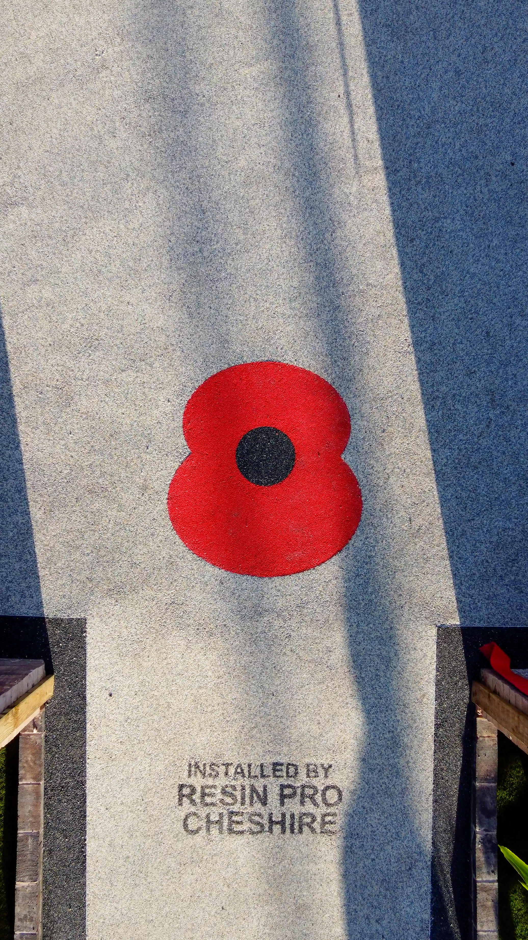 Resin bound driveway installation by ResinPro Cheshire