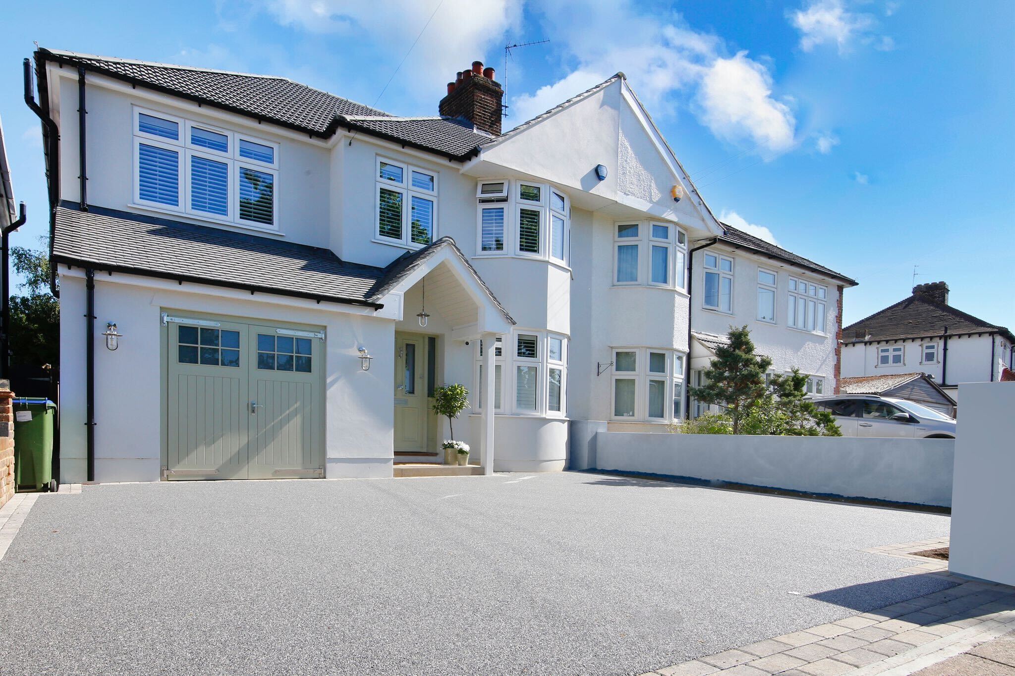Resin driveway in Warrington